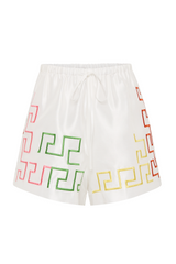 Riona Shorts Loretto Embroidery