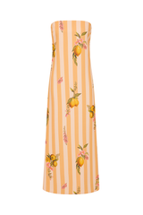 Alessia Dress Citrus Stripe