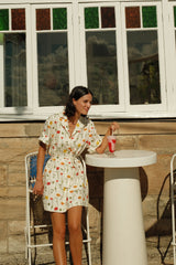 Rey Dress Garden Blooms