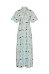 Jasmine Dress Seashell Tile