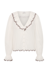Darcy Top Regatta Embroidery