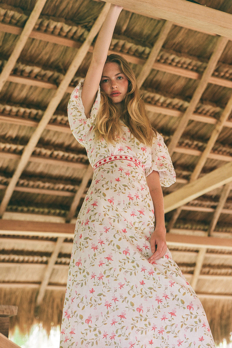 Titan Dress Pink Petals
