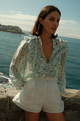 Suki Blouse Calypso Tile