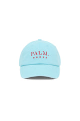 Palm Noosa Palm Noosa Cap Light Blue & Red Cotton