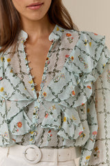 Suki Blouse Calypso Tile