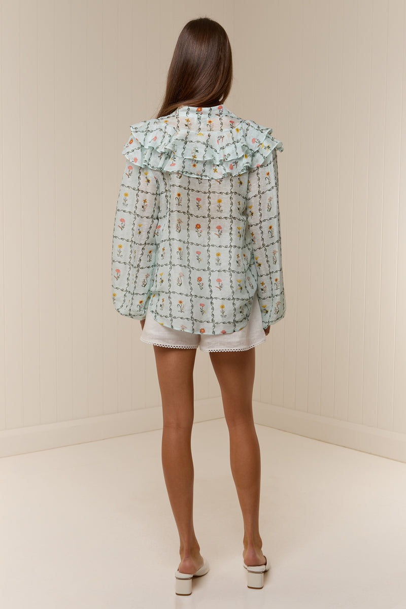 Suki Blouse Calypso Tile