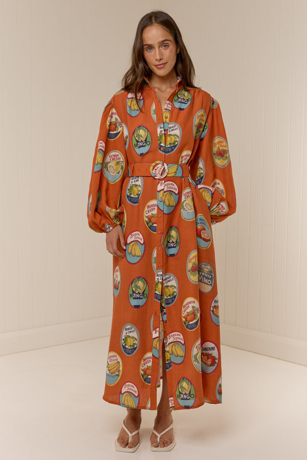 Noddy Dress La Fruta