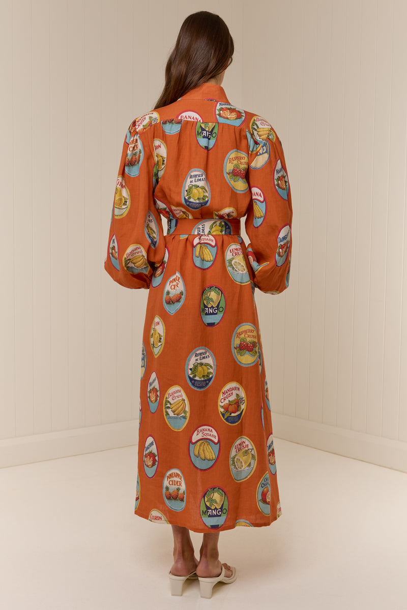 Noddy Dress La Fruta