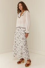 Darcy Top Regatta Embroidery