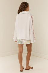 Riona Shirt Loretto Embroidery