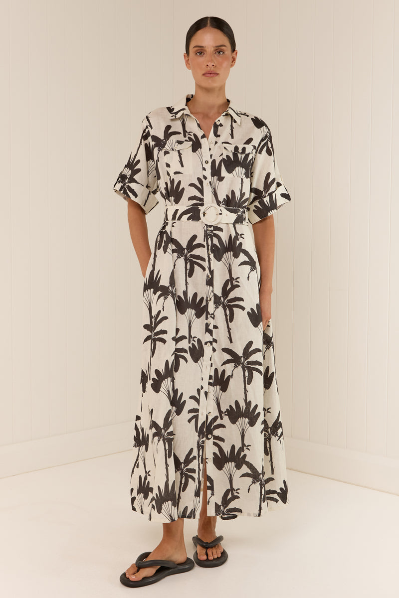 Memento Dress Madagascar Palms