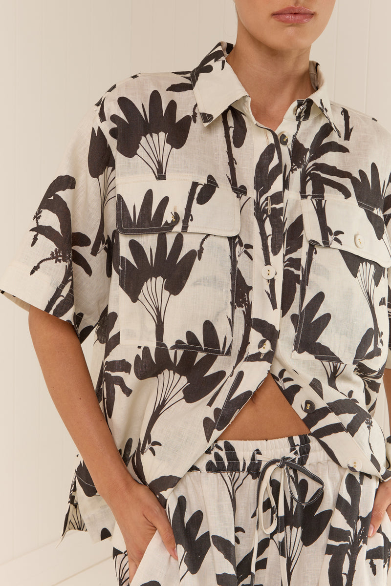 Alto Shirt Madagascar Palms