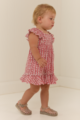 Miley Ruffle Dress Raye Fleur