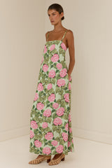 Alessia Dress Pink Jardin