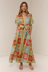 Maya Dress Maya Tile