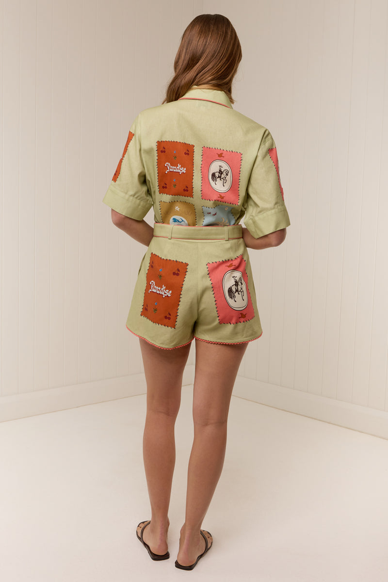 Maya Shorts Maya Tile