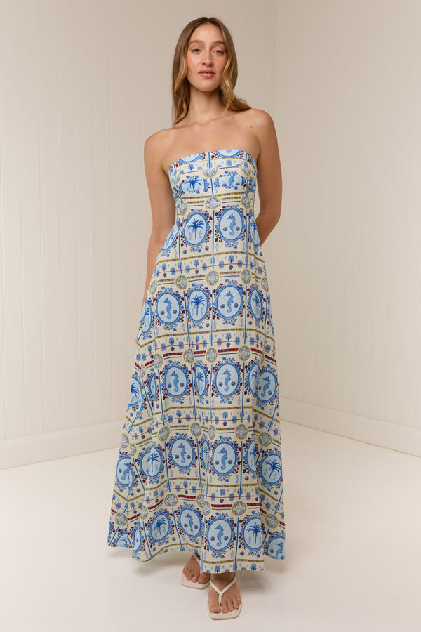 Primrose Dress Lagoona Tile