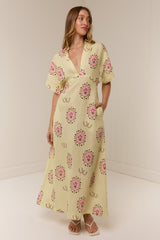 Jasmine Dress Savanna Tile
