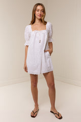 Cruise Mini Dress White