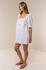 Cruise Mini Dress White