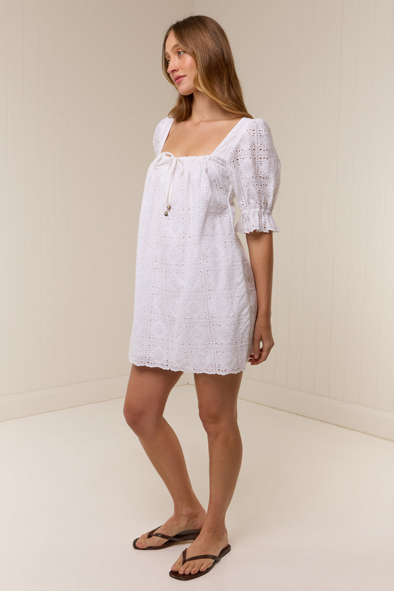 Cruise Mini Dress White