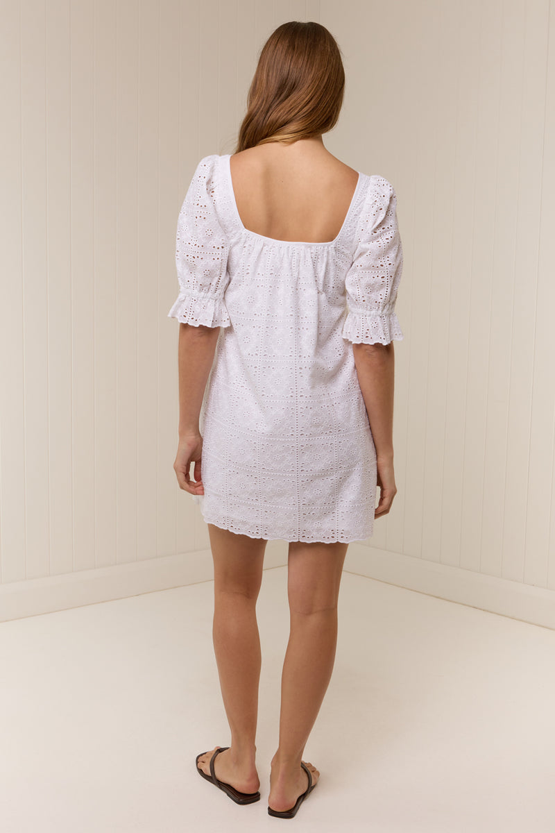 Cruise Mini Dress White