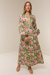Elodie Dress Pink Jardin