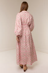 Mia Shirt Dress Luxembourg Tile