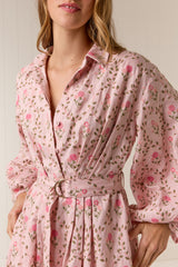 Mia Shirt Dress Luxembourg Tile