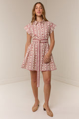 Manon Mini Dress Raye Fleur