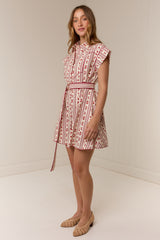 Manon Mini Dress Raye Fleur