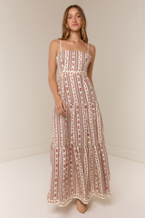 Celine Maxi Dress Raye Fleur