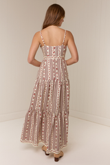 Celine Maxi Dress Raye Fleur