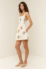 Frankie Mini Dress Dottie Blooms