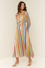 Eddy Dress Anana Stripe