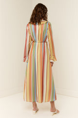Eddy Dress Anana Stripe