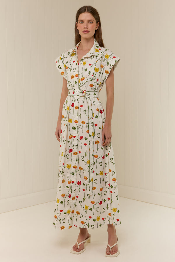 Siren Dress Garden Blooms