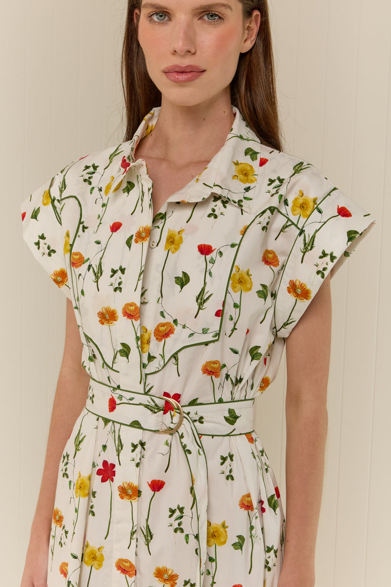 Siren Dress Garden Blooms