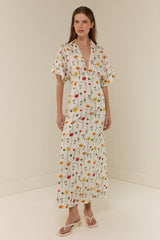 Jasmine Dress Garden Blooms