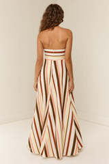 Paloma Dress Harbour Stripe