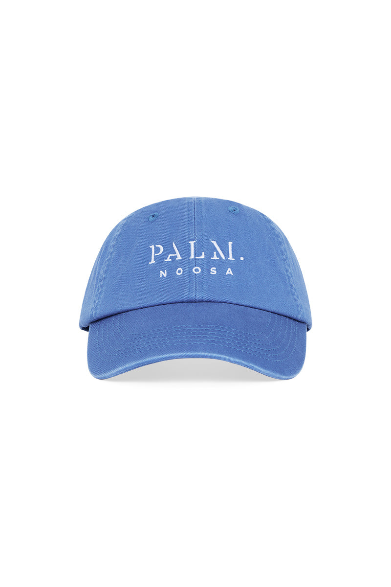 Palm Noosa Palm Noosa Cap Blue & White Cotton