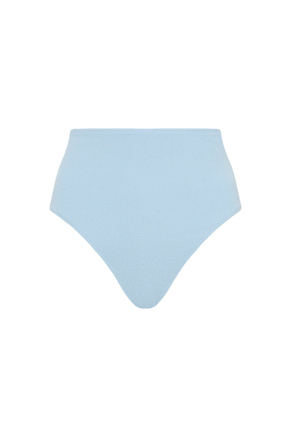Palm Noosa High Waist Bikini Bottoms Nylon Blue